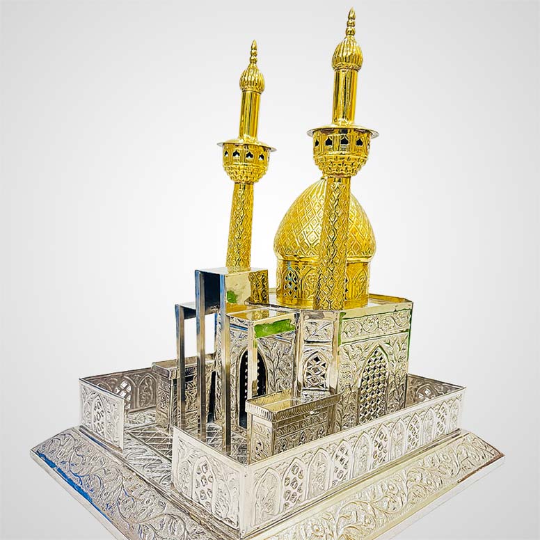Zarih Hazrat Abbas (as) in German Silver 22 X 18 inch