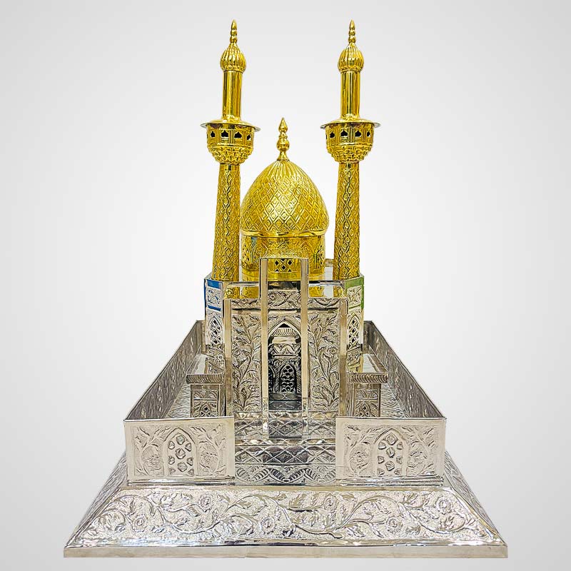 Zarih Hazrat Abbas (as) in German Silver 22 X 18 inch