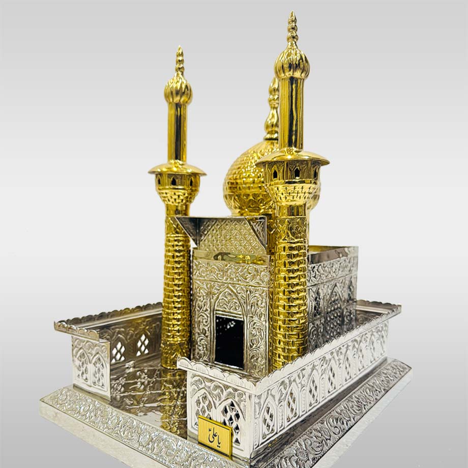 Zarih Imam Ali (as) German Silver Roza 15 X 12 inch