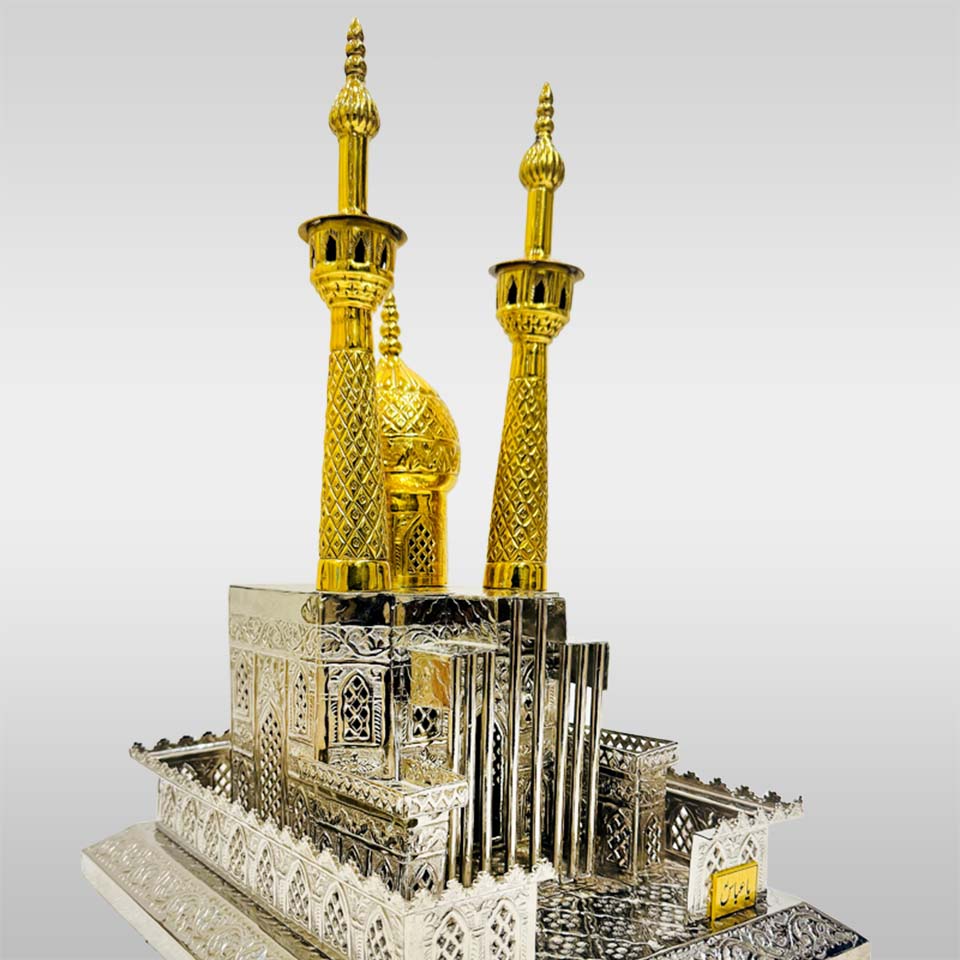 Zarih Hazrat Abbas (as) German Silver Roza 15 X 12 inch