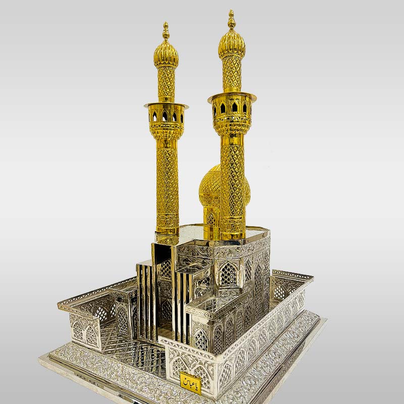 Stunning New Design Zarih Roza of Hazrat Abbas (as) in German Silver High Quality