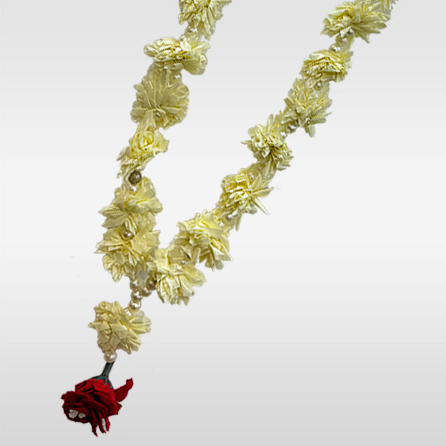 Artificial Flowers For Azakhana Motia Gulab Set of 5pcs