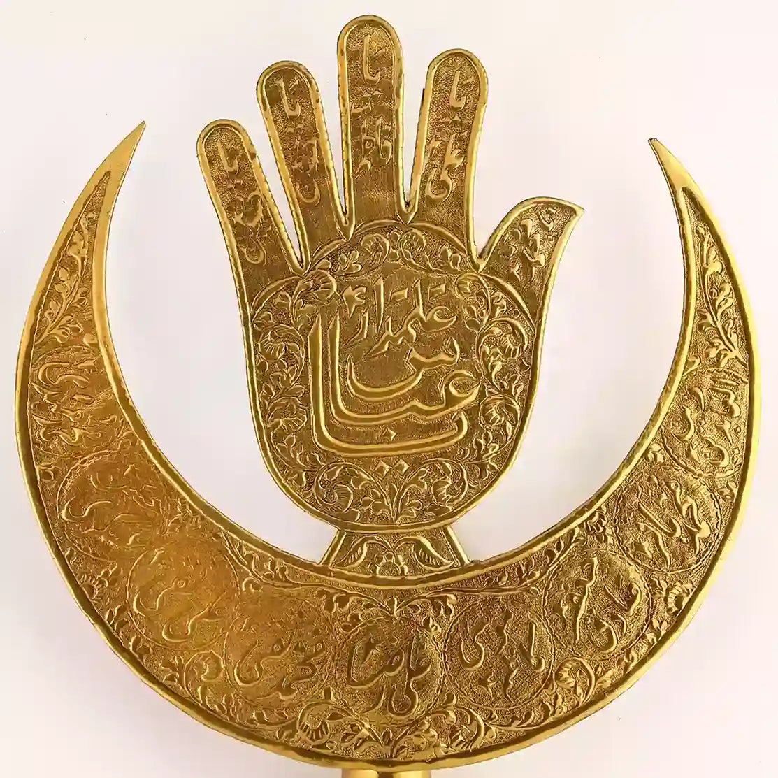 Antique Looking Panja Mola Abbas as Golden Moon Style