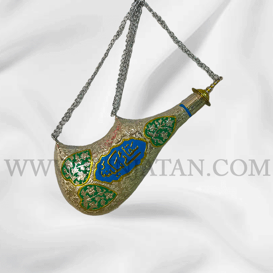 This amazing looking Mashaq Saqaye Sakina (sa) is designed in Silver