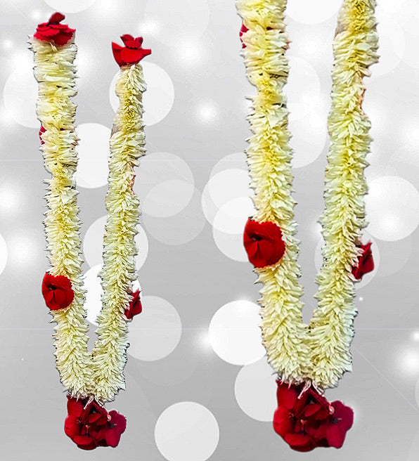 Red & Yellow Artificial Flowers For Alam & Taboot Azakhana