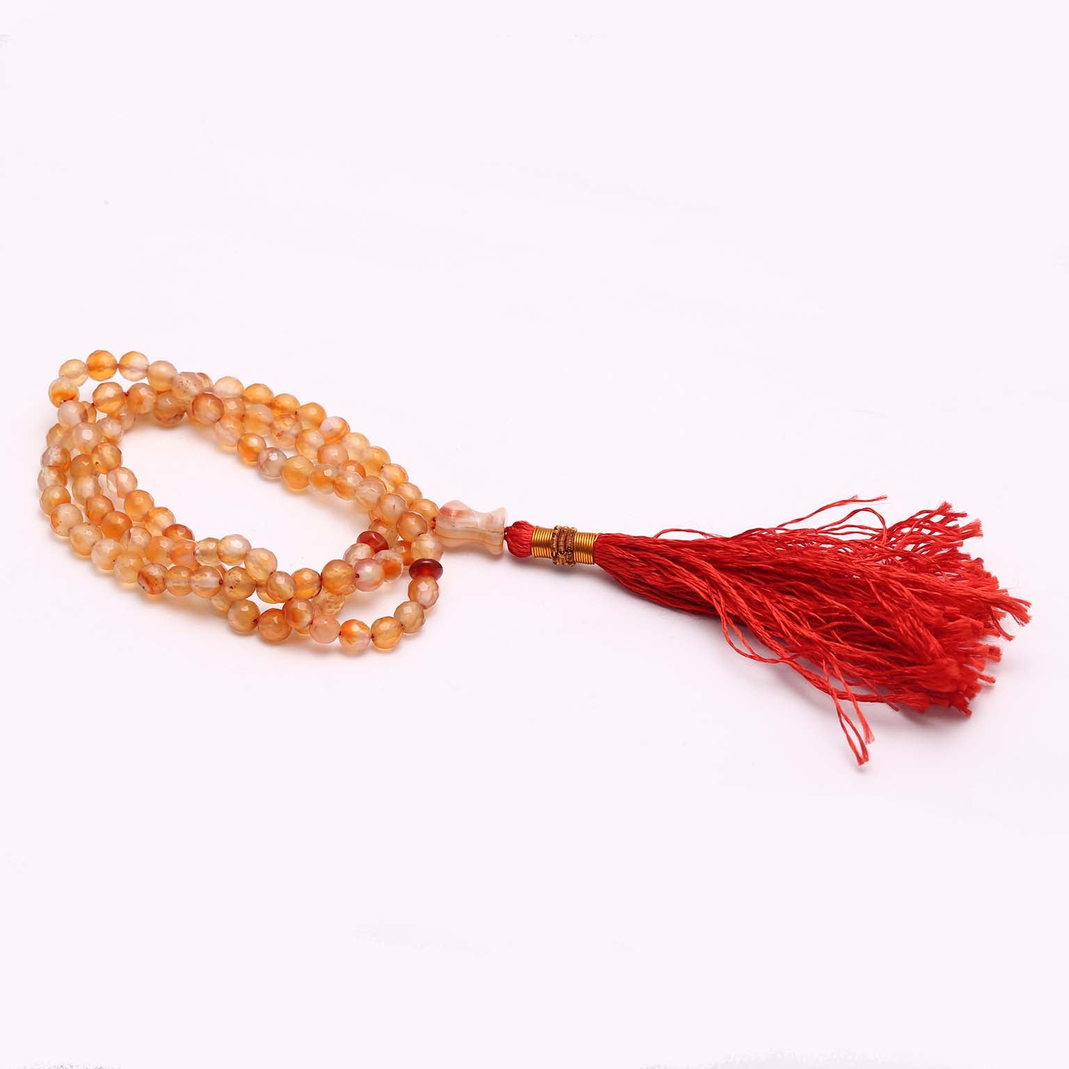 Handcrafted Sulemani Aqeeq Tasbih 100 Beads for Prayer