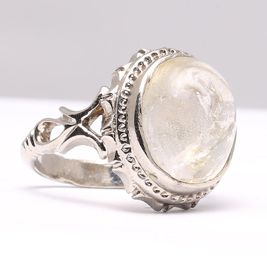 Dur e najaf Iraqi Silver Ring Style - Elegant Mens Ring