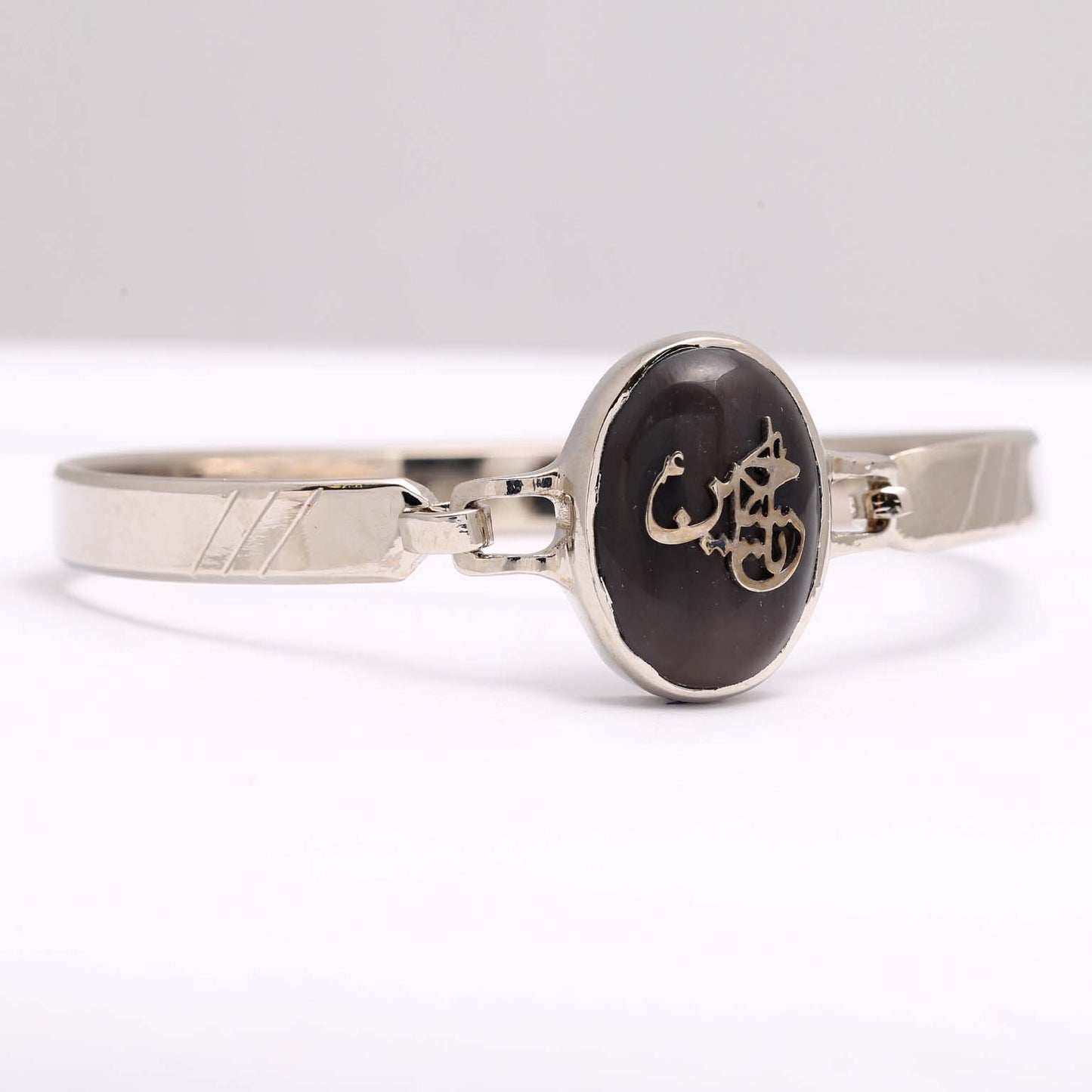 Ya Hussain (as) Blackish Brown Aqeeq Bracelet Kara