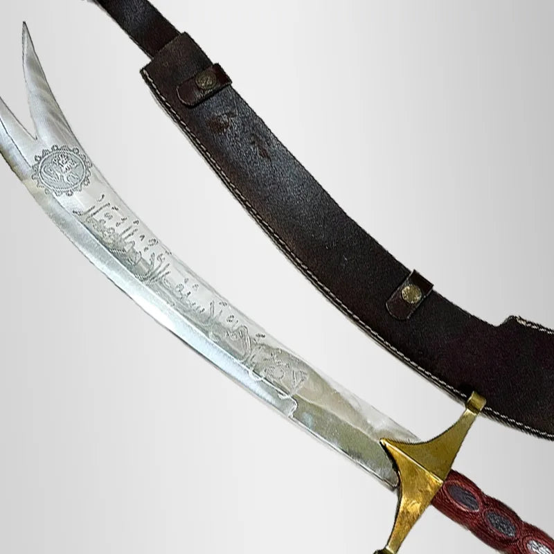 Mola Ali (as) Talwar Zulfiqar with Leather Cover
