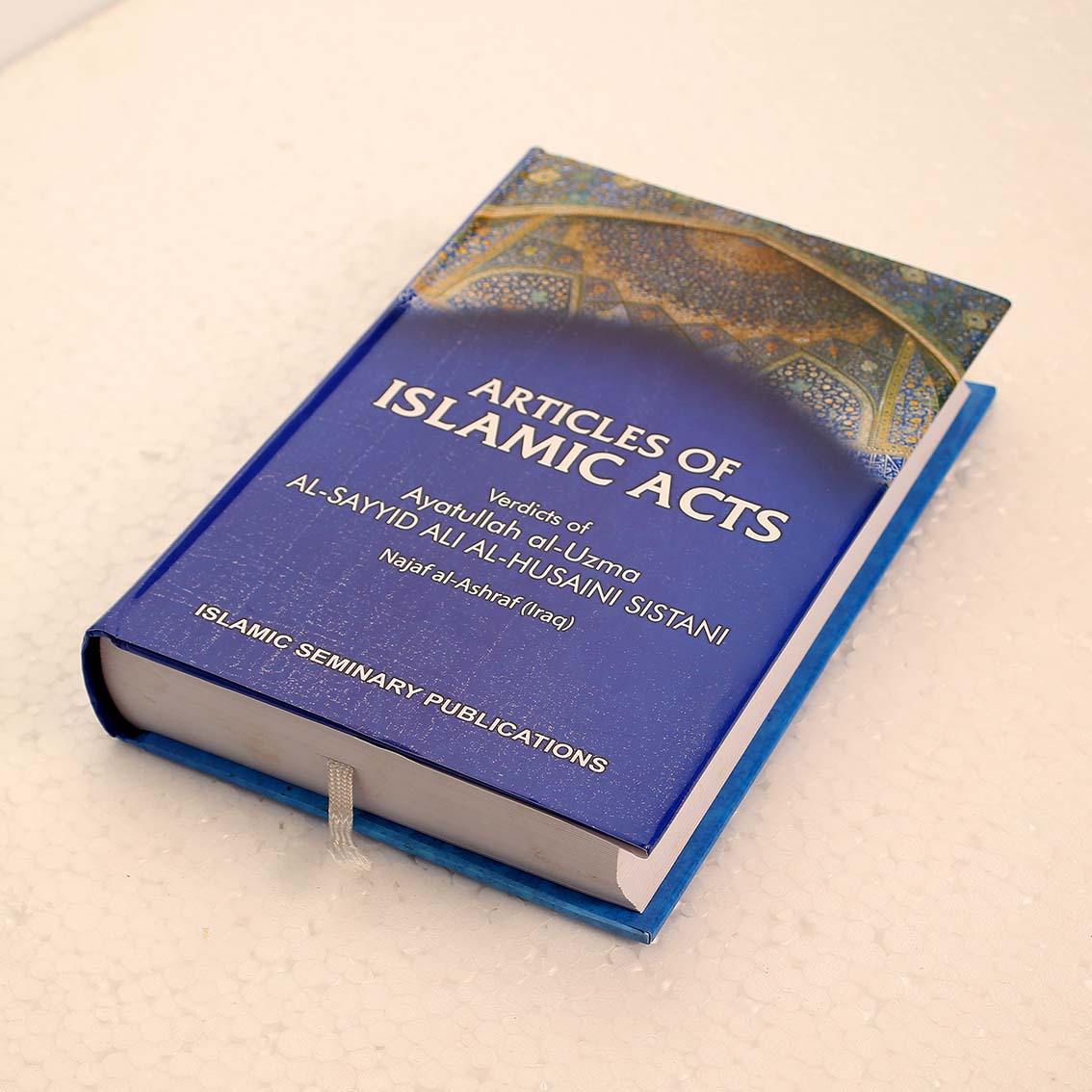 The Articles of Islamic Act By Ayatullah Sistani Book Tawzeeh Masail English Version