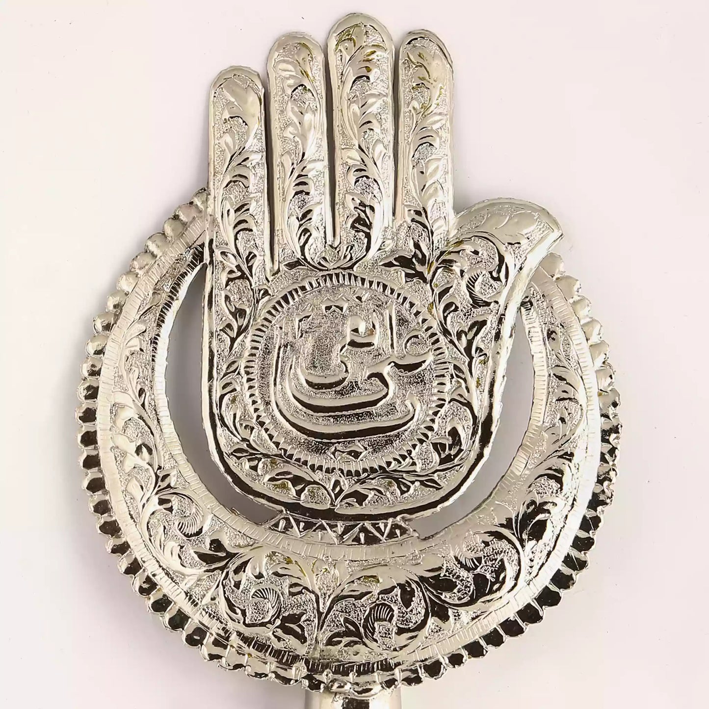 Ya Ali Naqi as German Silver Panja The Supreme Symbol of Shia Devotion for Your Juloos Processions