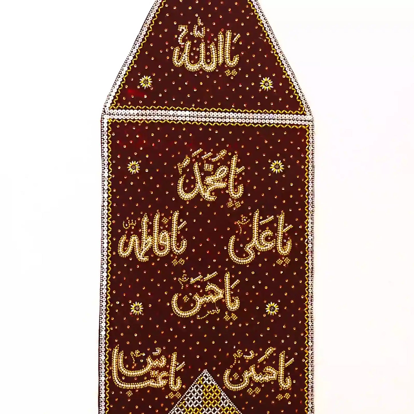 Ya Allah & Punjatan as Name Orangy Red Velvet Alam Patka