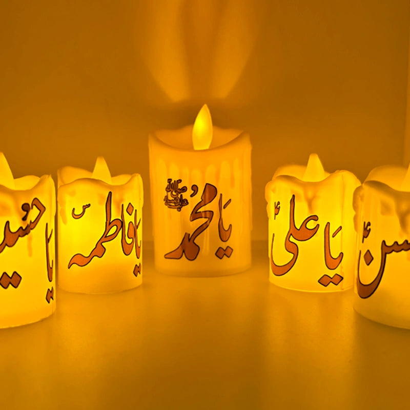 Islamic Accessories Home Decoration Candles Punjatan