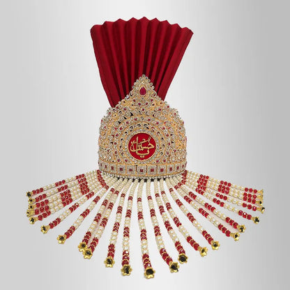 Taaj Imam Hussain (as) With Red Pagri Sehra