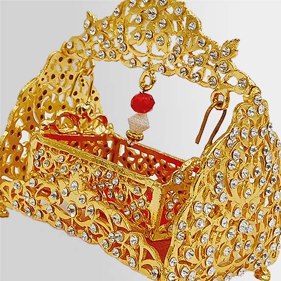 Jhoola Shahzada Ali Asghar (as) Zircorn Stone Work