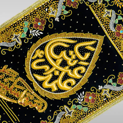 Hazrat Abbas (as) Black Velvet Patka Mashk Bibi Sakina (sa)