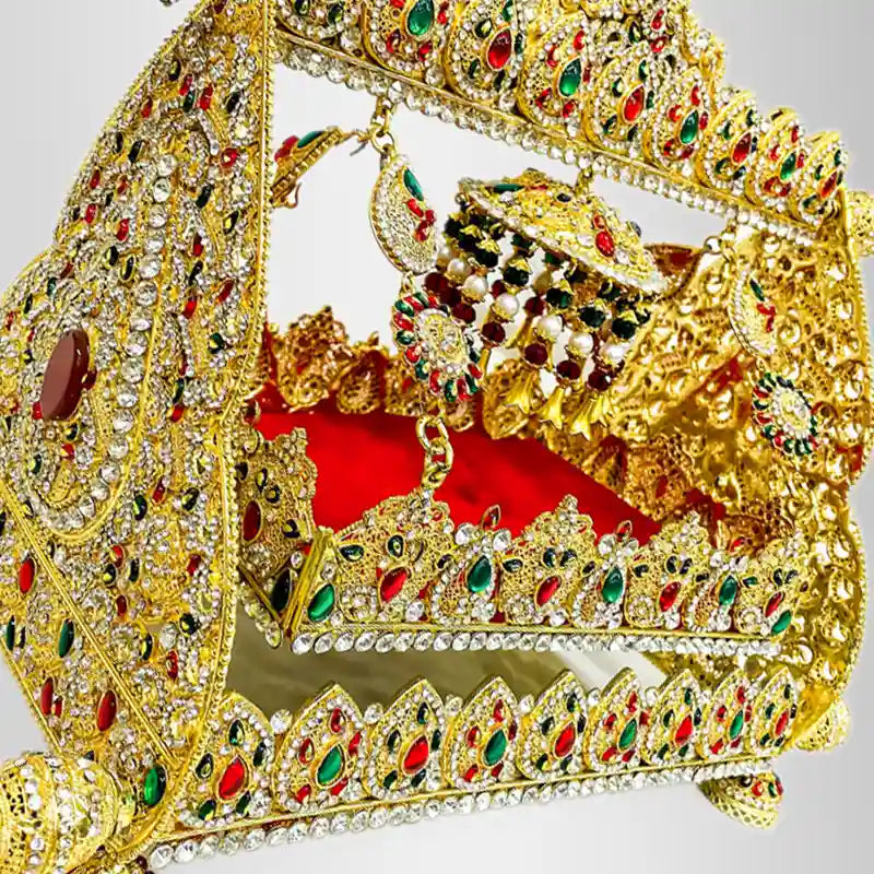 Jhoola Elegant Kashi Stones Aqeeq Azakhana Jhoola Shahzada Ali Asghar (as)