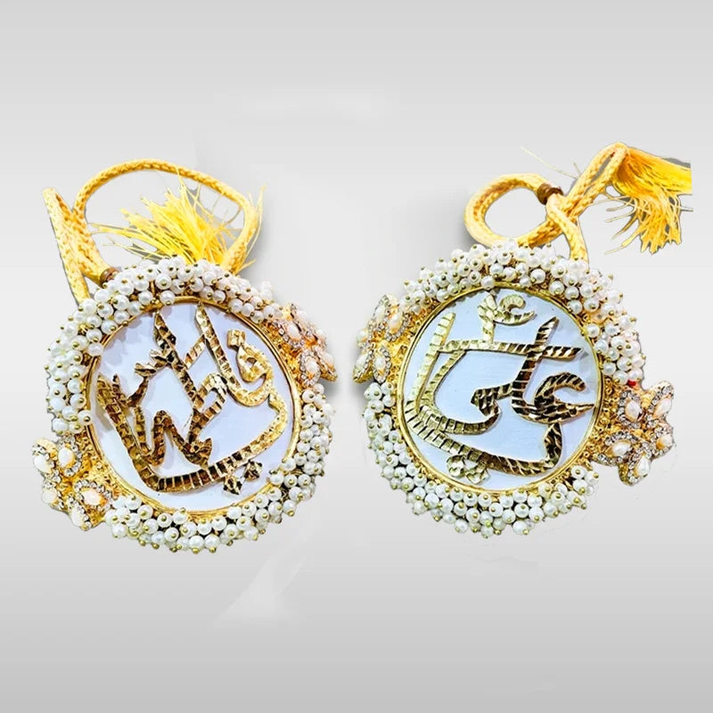 ImamZamin Perfect Wedding Collection Pearl Gajreela