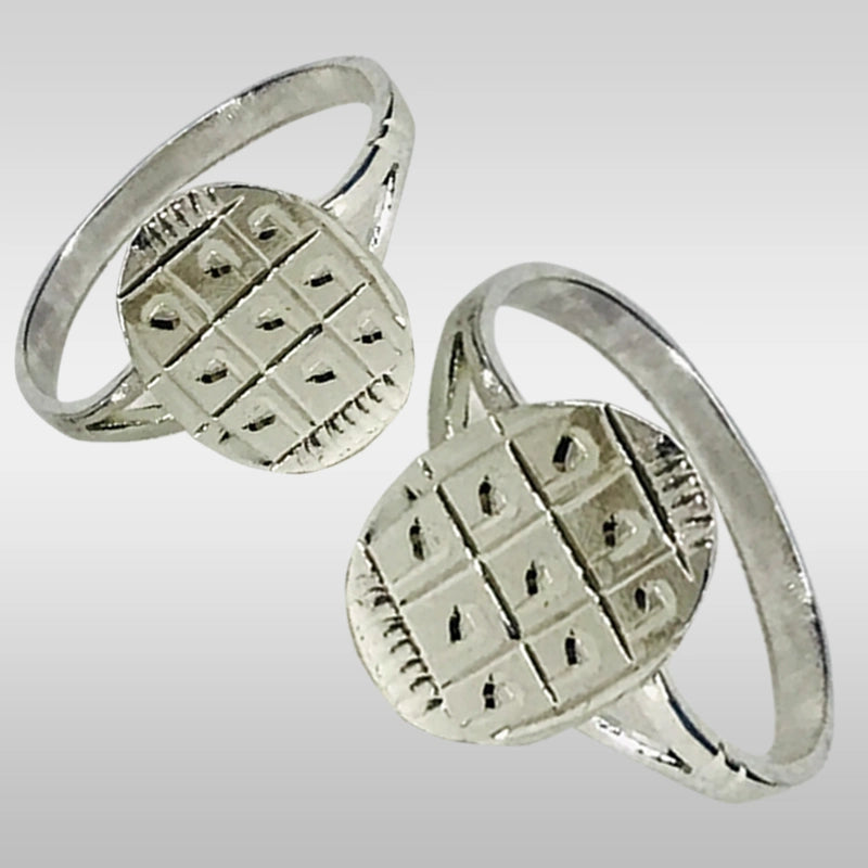 Bibi Fatimah (sa) Naqsh 999 Silver Ring for Ladies Safety, Health, and Wealth