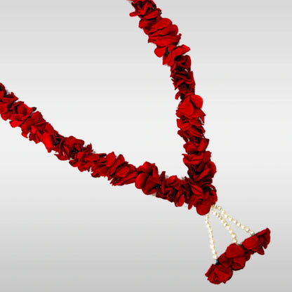 Azakhana with Red Real Like Flowers Roses For Alam Taboot Set of 5pcs