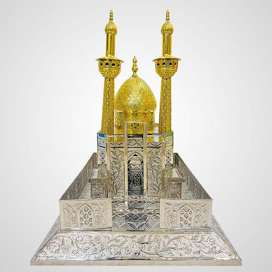 Zarih Hazrat Abbas (as) in German Silver 22 X 18 inch