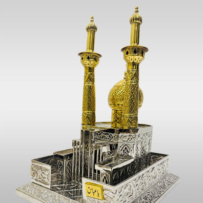 Zarih Hazrat Abbas (as) German Silver 12 X 10 inch