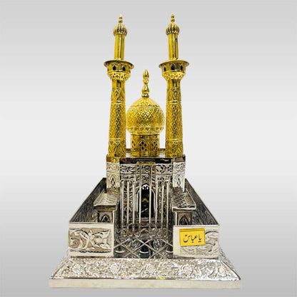 Zarih Hazrat Abbas (as) German Silver 12 X 10 inch
