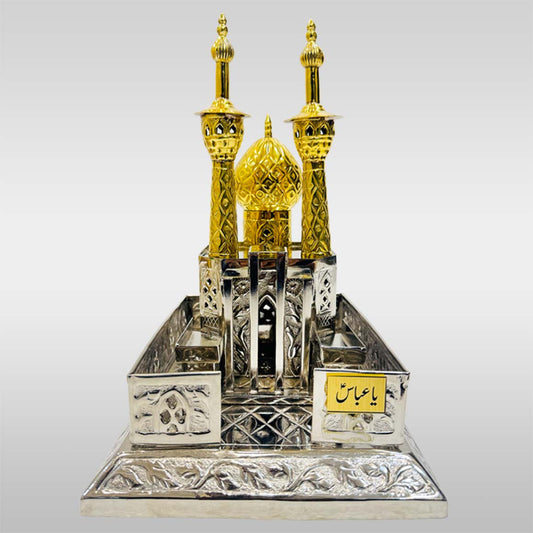 Zarih Hazrat Abbas (as) German Silver 11 X 9 inch