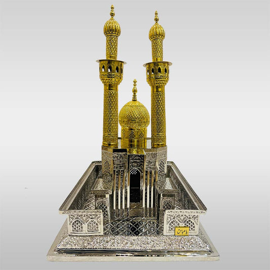 Stunning New Design Zarih Roza of Hazrat Abbas (as) in German Silver High Quality
