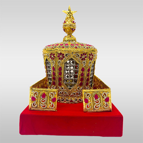 Zarih Bibi Fatima (sa) Manjus Kashi Stone Work 10 X 8 inch