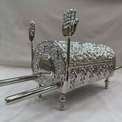 Moharram Azakhana Taboot Home Silver Crafted Small Size