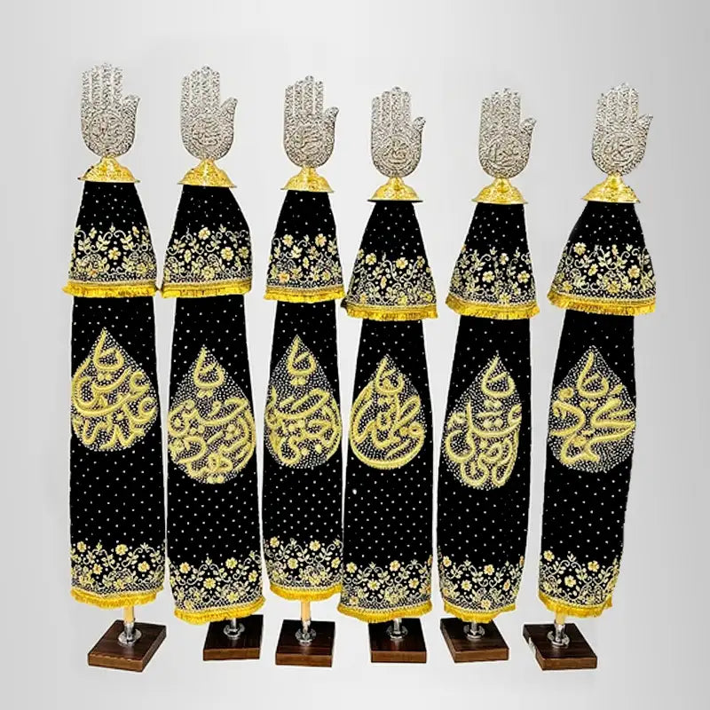 Best Shop for Azakhana Set Punjatan and Hazrat Abbas (as) in Kora / Dapka Work