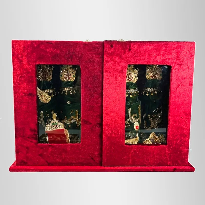 Azakhana Velvet Box with Tabarrukats 