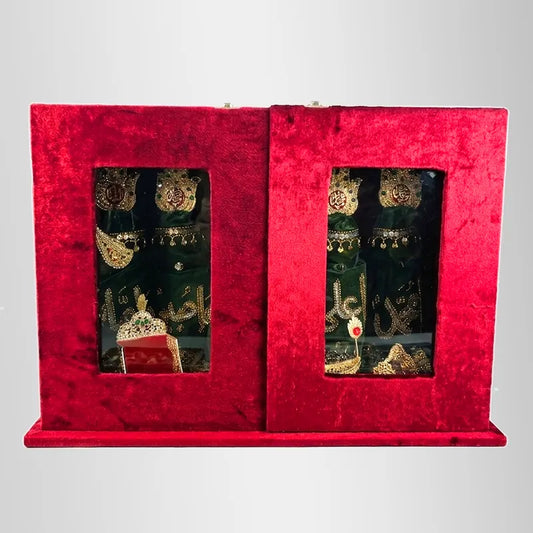 Azakhana Velvet Box with Tabarrukats 