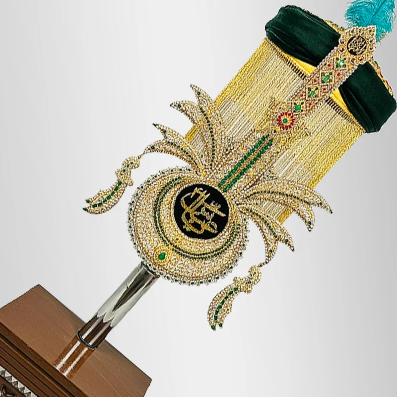 Beautiful Panja Ya Abbas (as) with Green Amama
