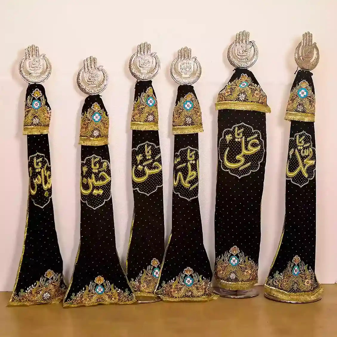 Best Designed Azakhana of Punjatan and Hazrat Abbas as Alam Panja Home Azakhana