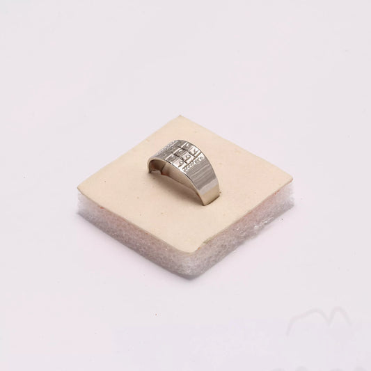 Bibi Fatimah (sa) Ring Pure Silver 999 Ring Naqsh Work