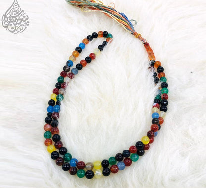Bibi Umul Baneen (sa) Tasbih Real Stones Multi Color Tasbih