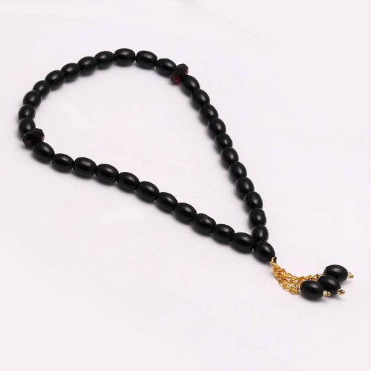 Black 33-Bead Tasbih For Distribution Pack of 10pcs