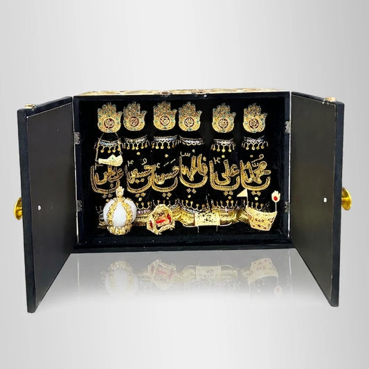 Black Alam Set Azakhana Jhoola Kashti Taboot and Tajj