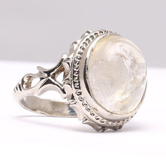 Dur-e-najaf Silver Ring Iraqi Style Ring - Elegant Mens durenajaf Ring