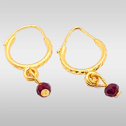 Dur Bali Earrings Bibi Sakina (sa) Golden