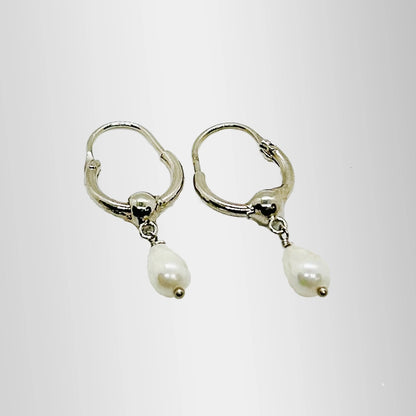Pure Silver Durr Bali Pearl Stone