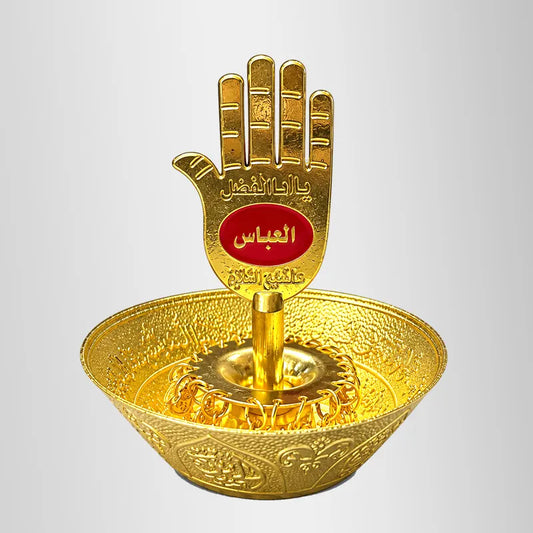 Golden Panja with Bowl 40 Keys Chalees Chabi Katori