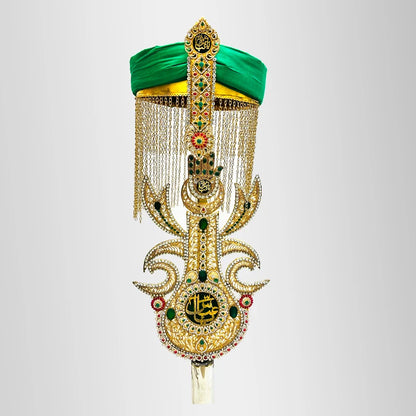 Hazrat Abbas (as) Panja Green Amama Wala