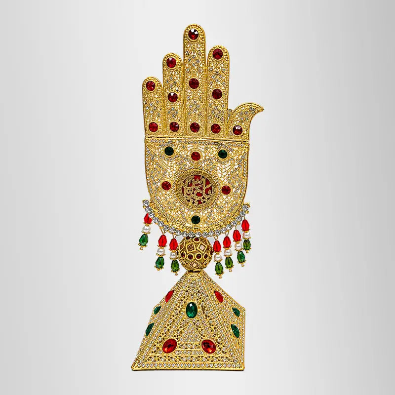 Mola Abbas (as) Panja Stand Manjus Stone Work for Manat