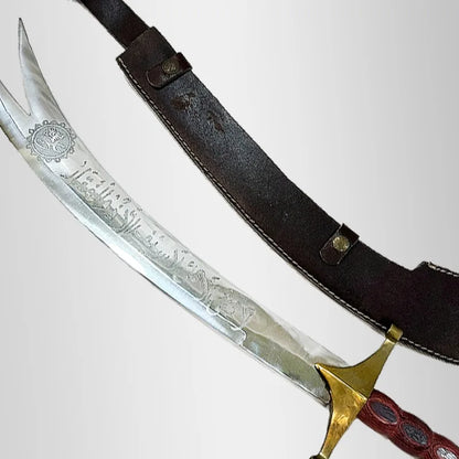 Mola Ali (as) Talwar Zulfiqar with Leather Cover