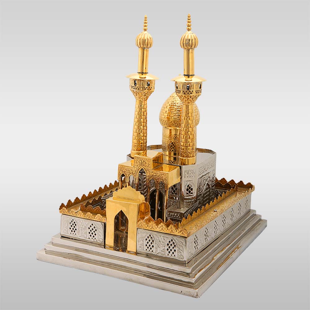 Zarih Imam Hussain (as) 18 X 15 Inch Real Gold Plated