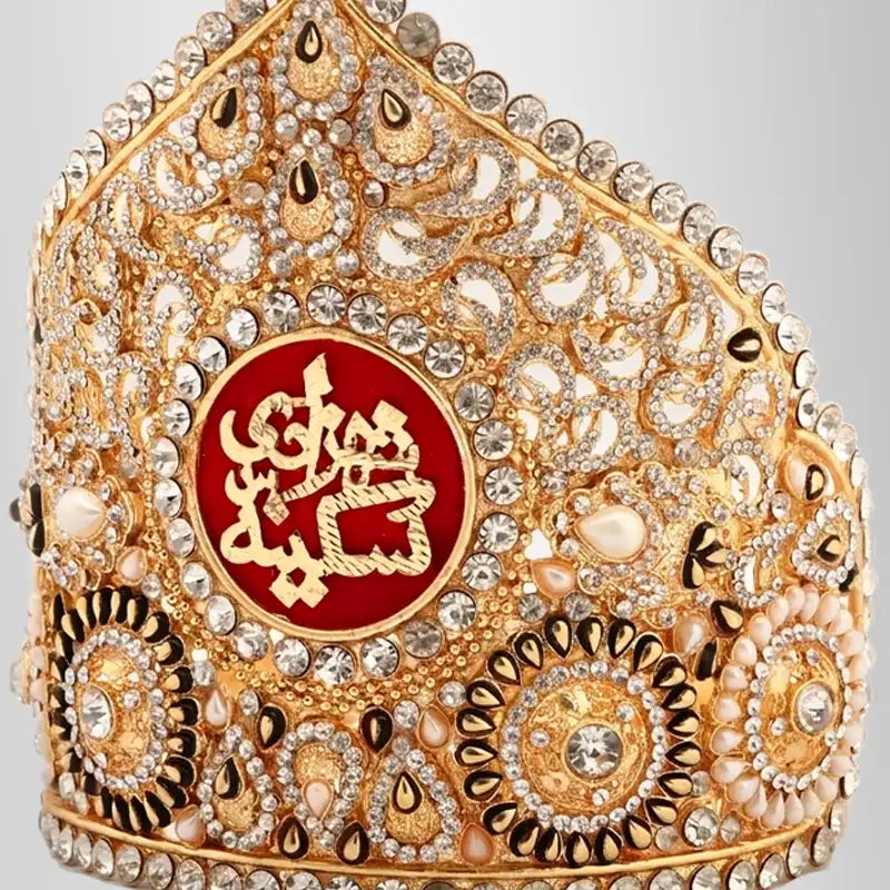 Shahzadi Sakina (sa) Manjus Stone Work Tajj