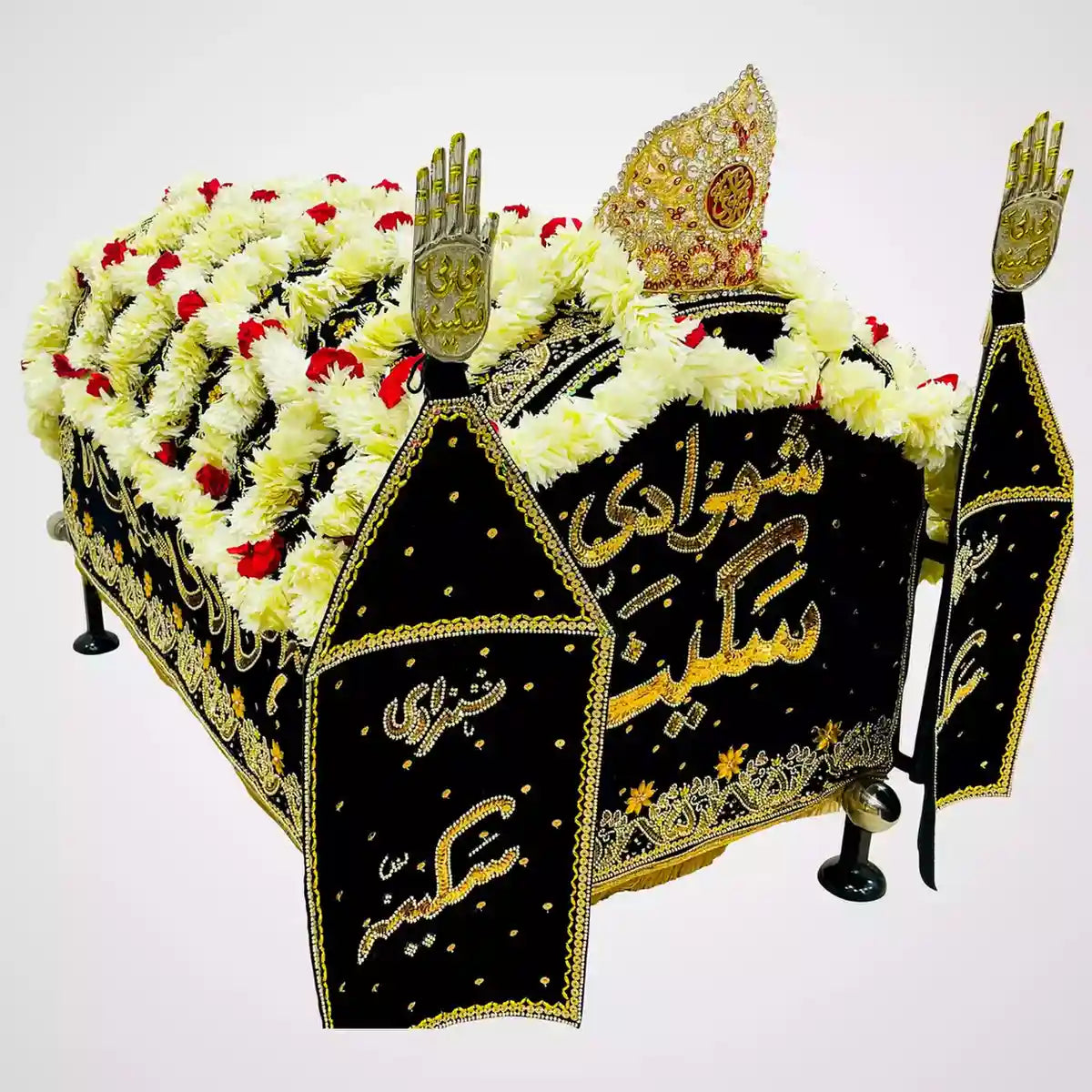 Flowers Chaddar Artificial Chaddar for Taboot Bibi Sakina (sa)